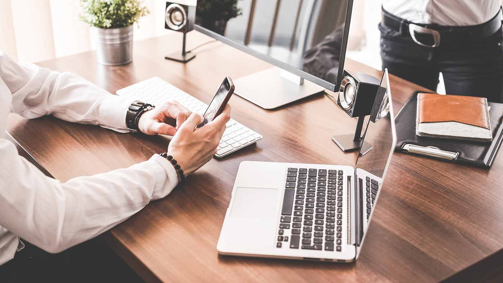 Business workspace
